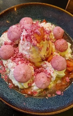 Vegan eton mess at Unity Diner in East London