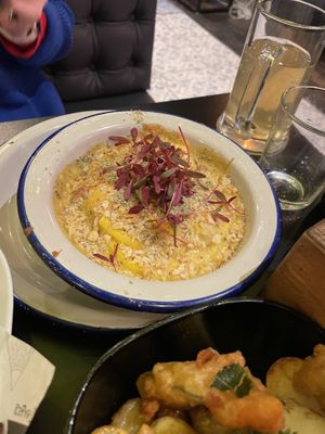 Cauliflower Cheesee  at Unity Diner in East London