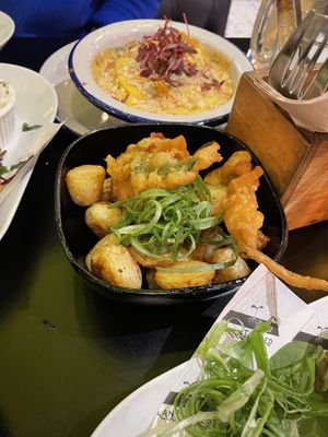 New Potatoes !  at Unity Diner in East London