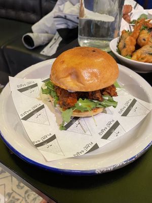 Lamb Burger!🤤  at Unity Diner in East London
