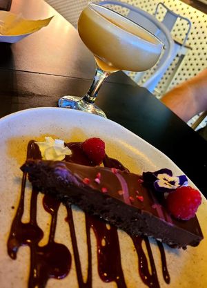 Best cake ever at Unity Diner in East London