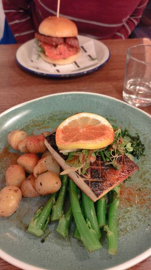 Vegan codv at Unity Diner in East London