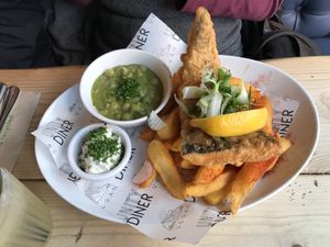   at Unity Diner in East London