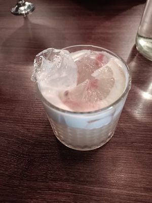 Whiskey sour at Unity Diner in East London