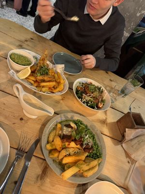   at Unity Diner in East London