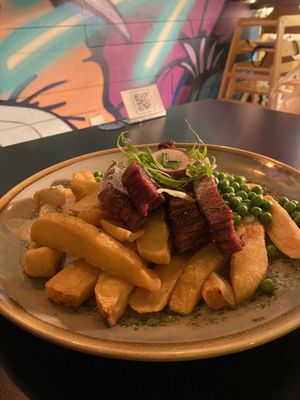   at Unity Diner in East London