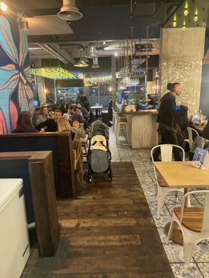 Inside   at Unity Diner in East London