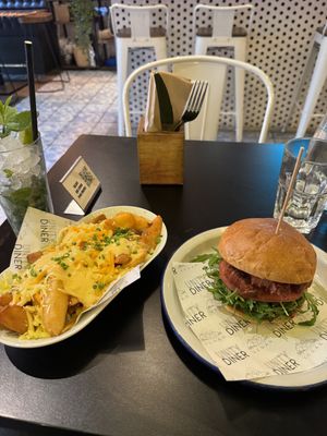   at Unity Diner in East London