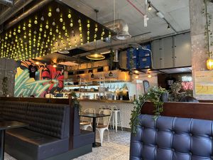 Interior  at Unity Diner in East London