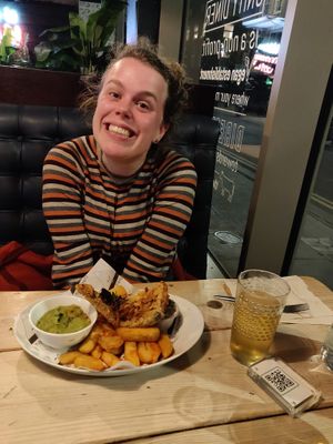   at Unity Diner in East London