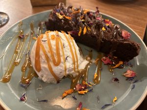 Some dessert  at Unity Diner in East London