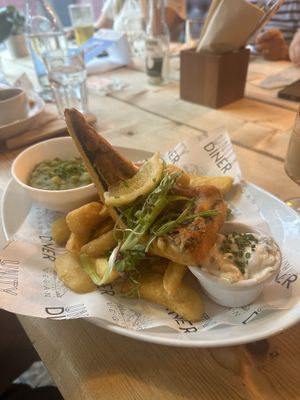   at Unity Diner in East London