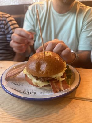   at Unity Diner in East London