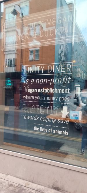  at Unity Diner in East London