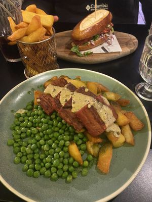 Vegan Steak   at Unity Diner in East London