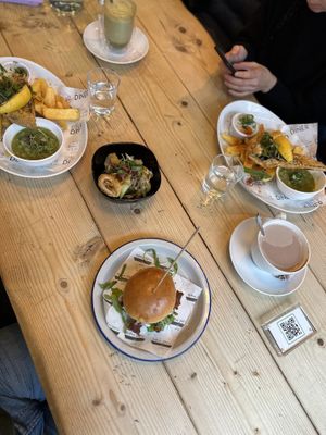   at Unity Diner in East London