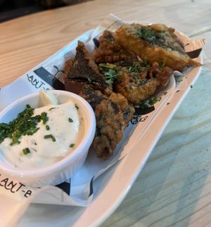 Tofish bites   at Unity Diner in East London