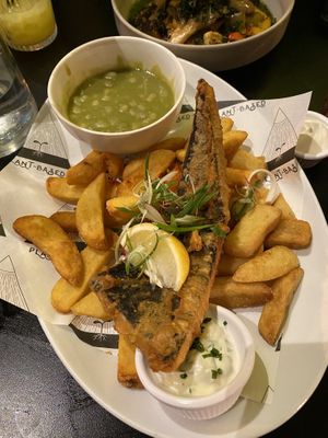 Tofish and Chips #Veganuary at Unity Diner in East London