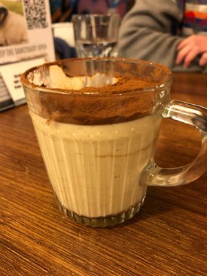 The tiramisu tasted more like custard than mascarpone at Unity Diner in East London