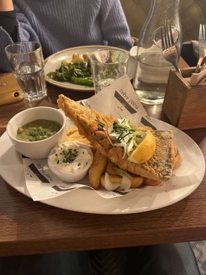 Tofish and chips #Veganuary at Unity Diner in East London