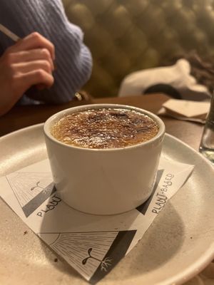 Crème Brûlée #Veganuary at Unity Diner in East London