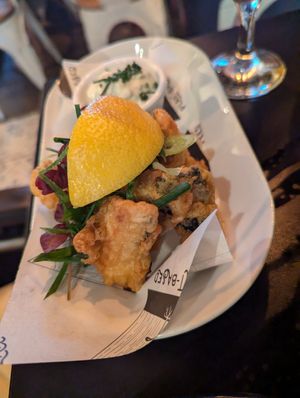 Tofish bites at Unity Diner in East London