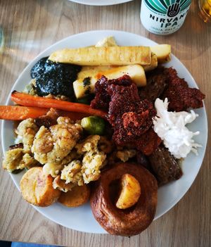 Sunday Carvery at Unity Diner in East London