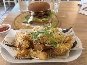   at Unity Diner in East London