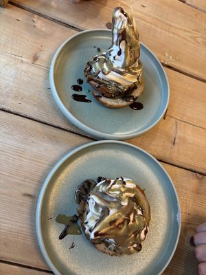 Golden Dubai Chocolate Dream  at Unity Diner in East London