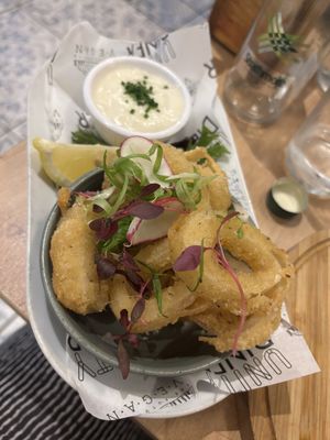 Calamarii  at Unity Diner in East London