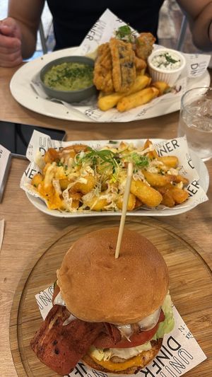   at Unity Diner in East London