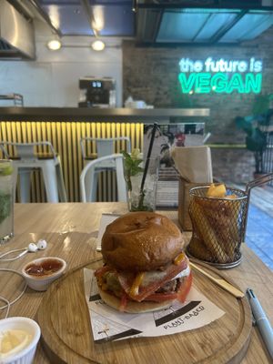   at Unity Diner in East London