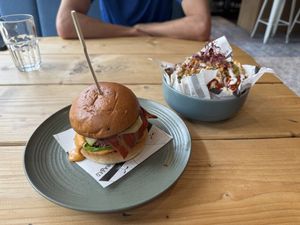   at Unity Diner in East London