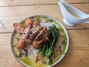 Steak at Unity Diner in East London