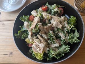 Caesar salad at Unity Diner in East London