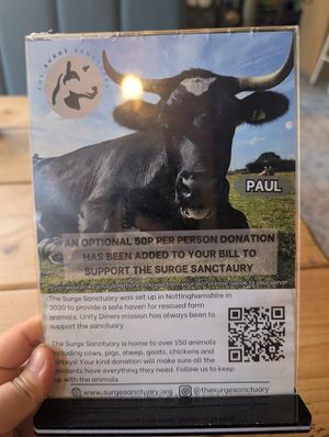  at Unity Diner in East London