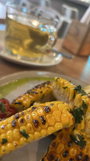 Corn  at Unity Diner in East London