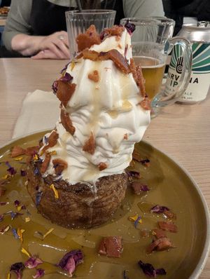 The most incredible dessert at Unity Diner in East London