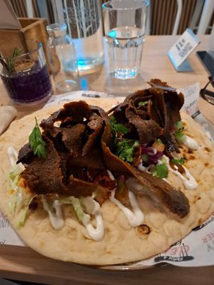 Doner Kebab at Unity Diner in East London