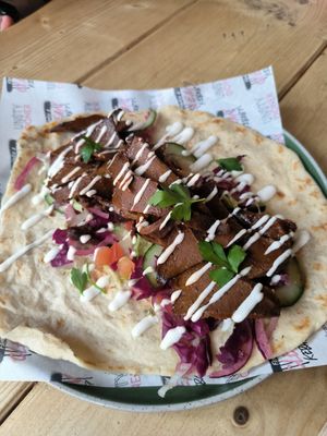 Doner classic at Unity Diner in East London