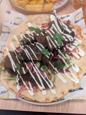 Classic doner at Unity Diner in East London