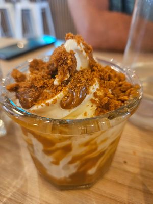 Biskoff sundae at Unity Diner in East London