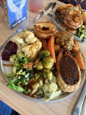 Carvery  at Unity Diner in East London