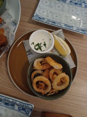 Calamari at Unity Diner in East London