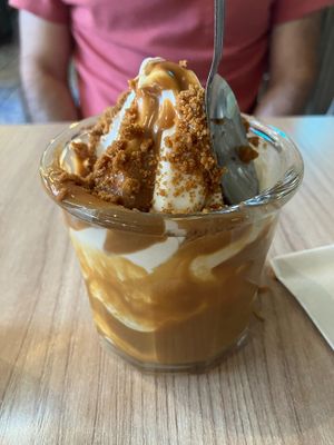 Biscoff Sundae at Unity Diner in East London