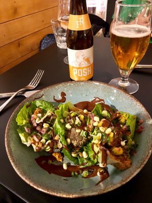 Raw tacos, these are awesome! at Unity Diner in East London