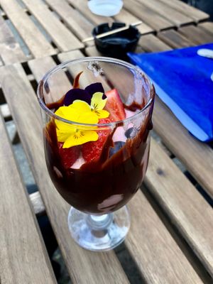 Unreal sundae. at Unity Diner in East London