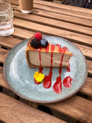 Cheesecake. at Unity Diner in East London