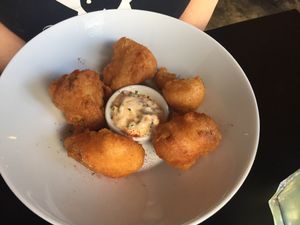 Cauliflower wings at Unity Diner in East London