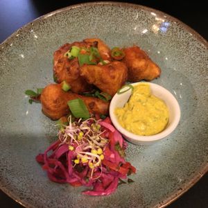 Cauliflower wings 💚 at Unity Diner in East London